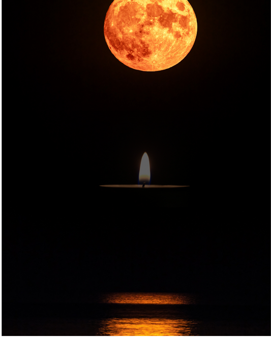 BYC Blog | Embracing the Blood Moon: Rituals and the Power of Candlelight