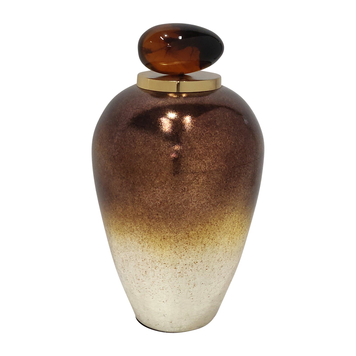 BYC Home | Temple Vase W/ Resin Topper, 17"