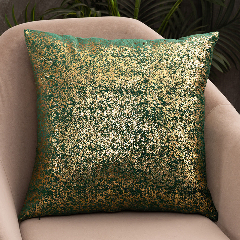 BYC Home | Rich Velvet Snowflake Gold Stamping Pillowcase