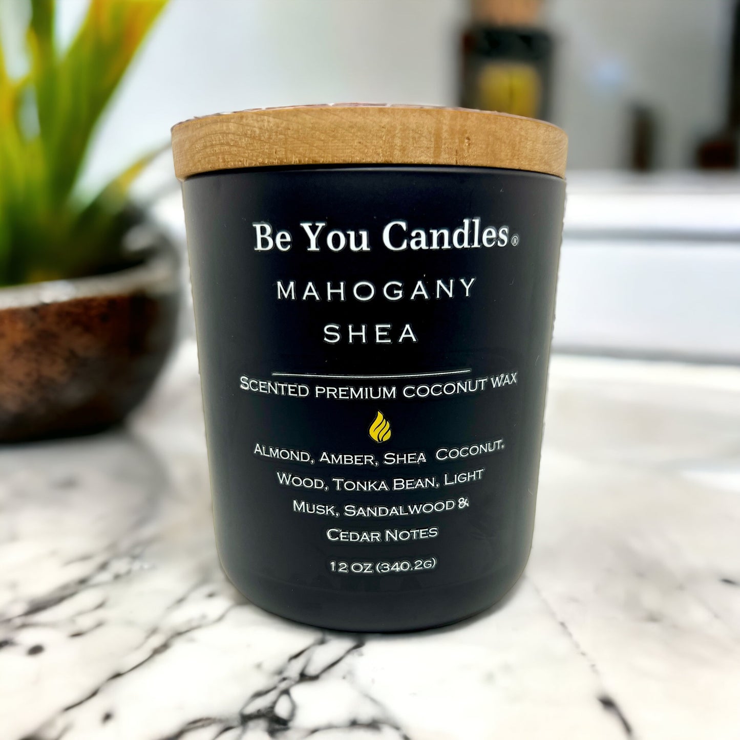 Be You Candles | Mahogany Shea Candle