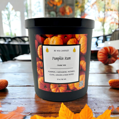 Be You Candles | Pumpkin Rum Candle