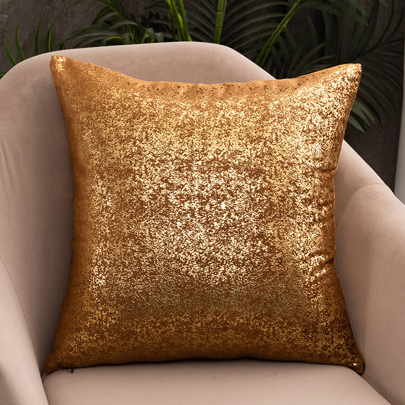 BYC Home | Rich Velvet Snowflake Gold Stamping Pillowcase