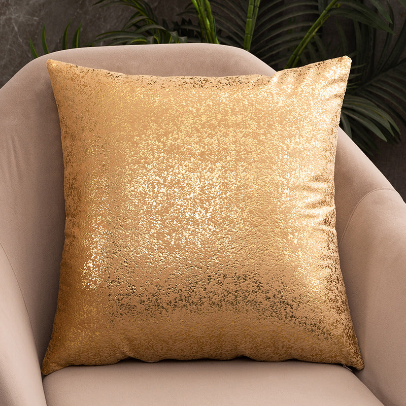 BYC Home | Rich Velvet Snowflake Gold Stamping Pillowcase