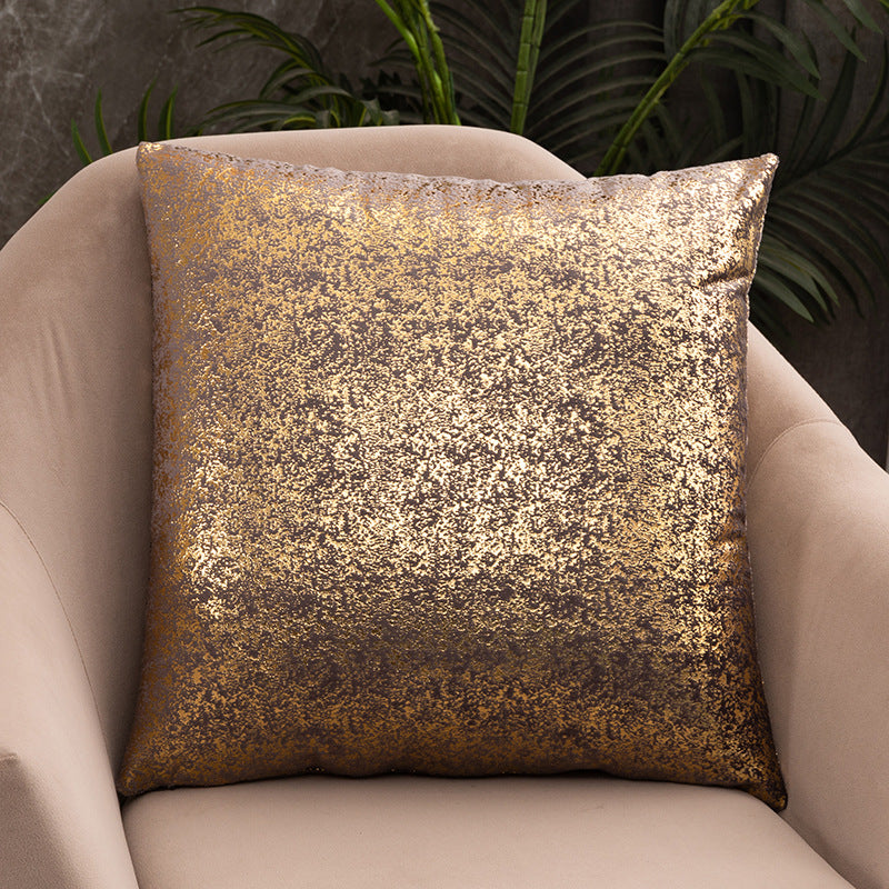 BYC Home | Rich Velvet Snowflake Gold Stamping Pillowcase